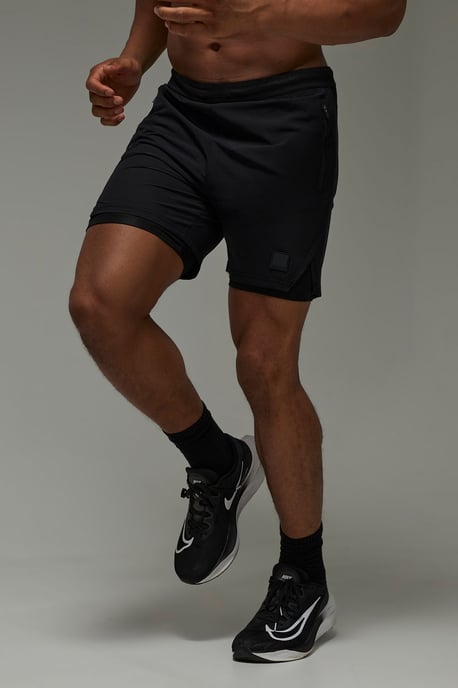 Man Active Performance Regular Fit 5inch 2-in-1 Shorts - Image 1