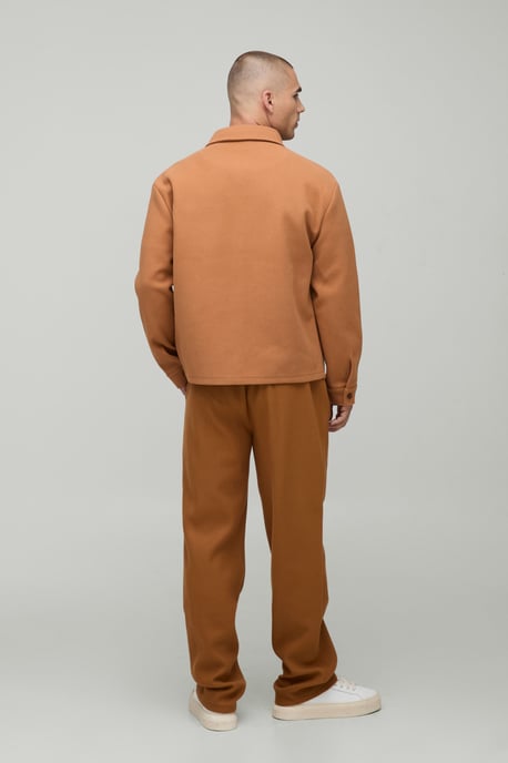 Regular Fit Brushed Overshirt - Image 2