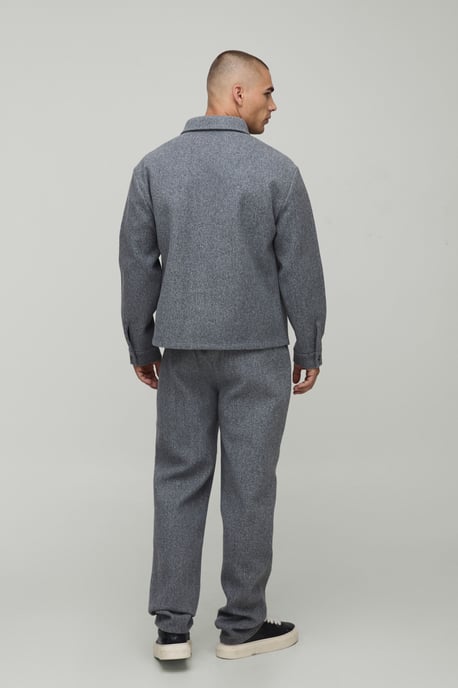 Regular Fit Brushed Overshirt - Image 2