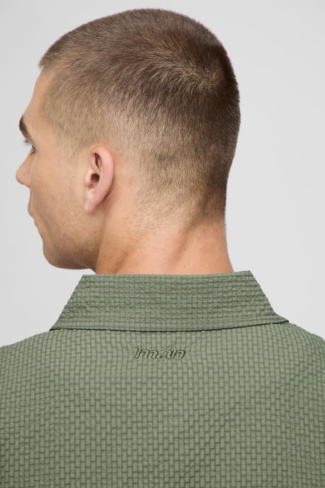 Regular Fit Technical Seersucker Shirt - Image 3