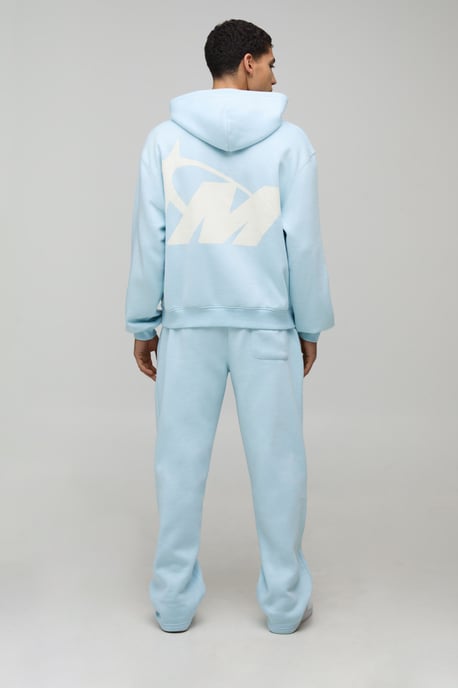 Oversized Boxy M Star Hoodie & Baggy Jogger Tracksuit - Image 2