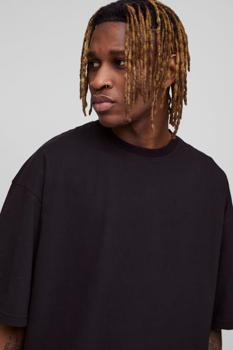 Tall Oversized Boxy Basic T-shirt - Image 3