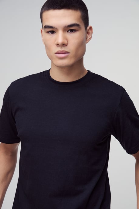 Basic Regular Fit Crew Neck T Shirt - Image 3