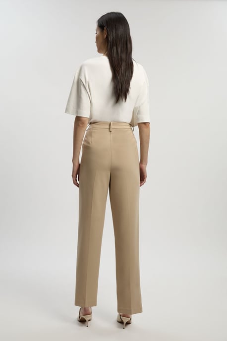 Compact Essential Slim Leg Tailored Trouser - Image 4