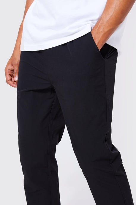 Elasticated Waist Technical Stretch Slim Trouser - Image 3