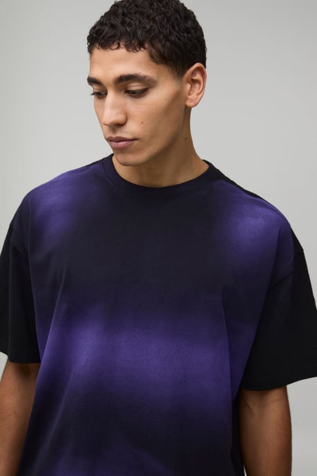 Oversized Spray Wash Tint T-Shirt - Image 3