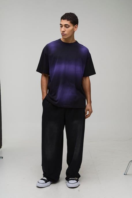 Oversized Spray Wash Tint T-Shirt - Image 4