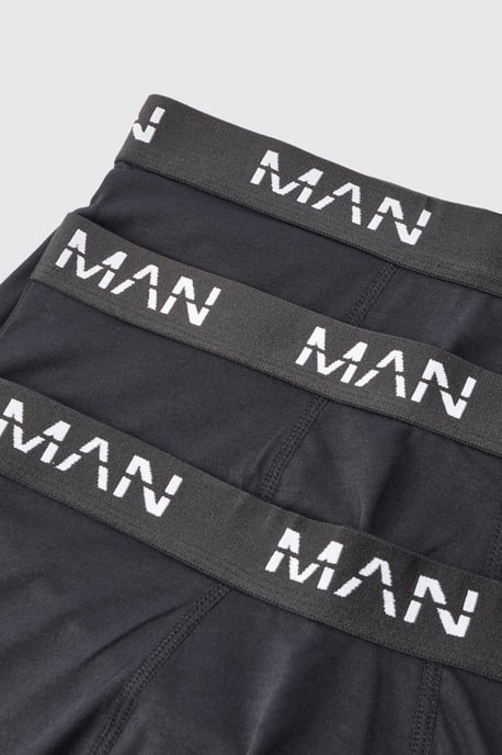 3 Pack Man Dash Mid Length Trunks - Image 4