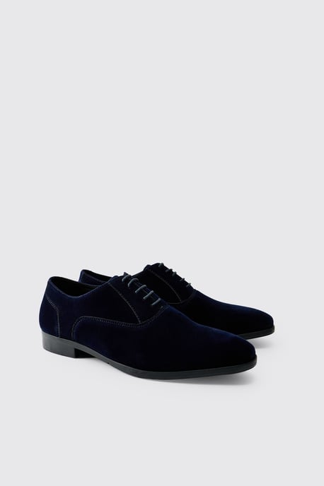 Velvet Oxford Shoe - Image 1