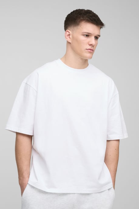 Tall Oversized Boxy Basic T-shirt - Image 1