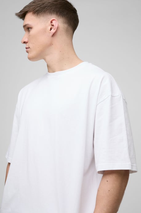 Tall Oversized Boxy Basic T-shirt - Image 3