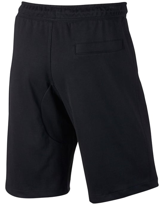 Nike Mens Tracksuit T Shirt Zip Pocket Shorts in Black/Black - Image 4