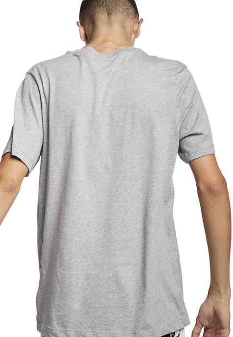 Nike Mens Tracksuit T Shirt Zip Pocket Shorts in Grey/Grey - Image 3