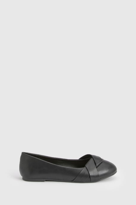 Twist Detail Ballet Pumps - Image 2