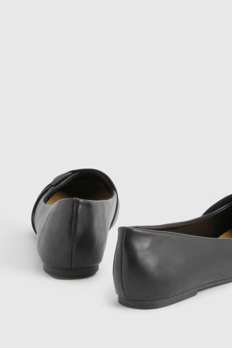 Twist Detail Ballet Pumps - Image 3