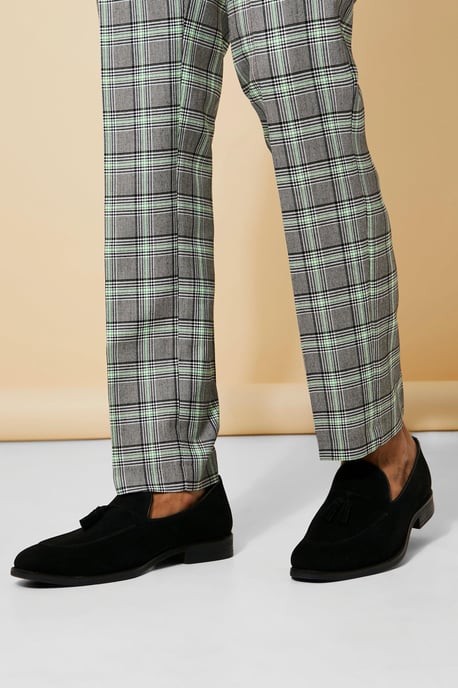 Faux Suede Tassel Loafer - Image 4