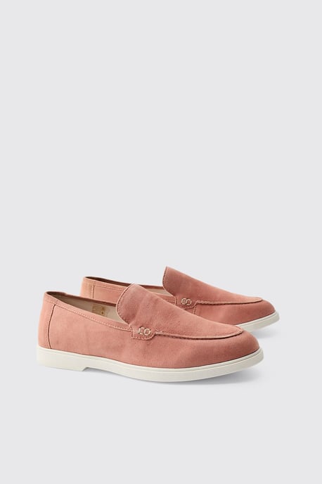 Real Suede Leather Loafer - Image 1