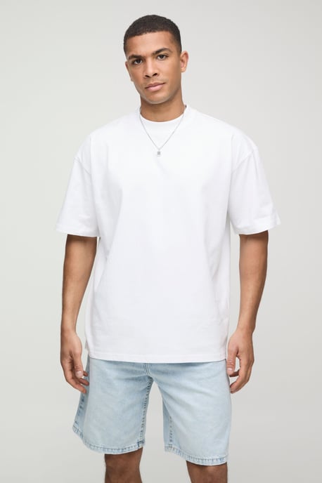 White Oversized Extended Neck Disney Toy Story License T-Shirt - Image 3