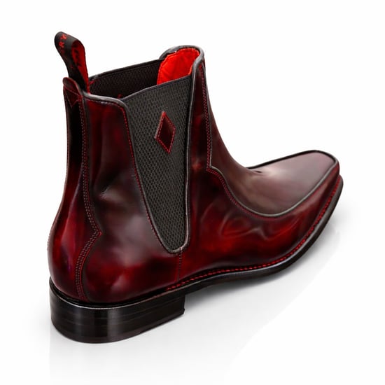 Melly 'Scotts' Piped Apron Chelsea boot - Image 4