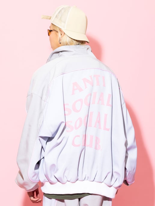 ASSC Track Jacket in White - Image 2