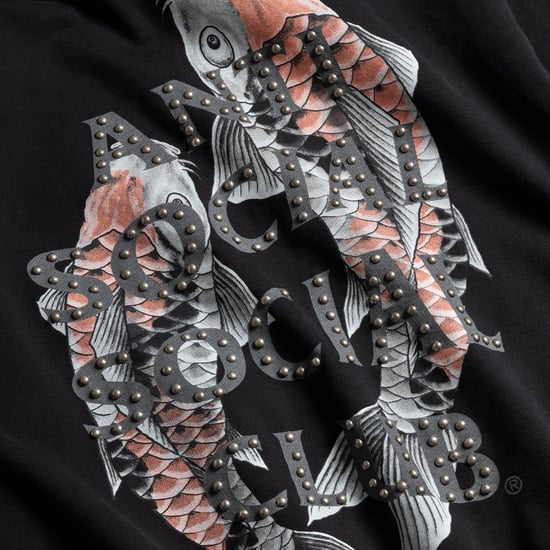 ASSC Studded Mind Games Hoodie in Black - Image 2