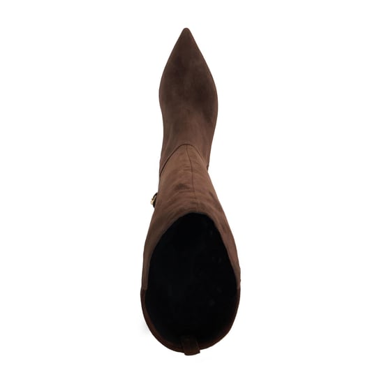 Dune Ladies Sultry - Leather Knee High Kitten Heel Boots - Image 3