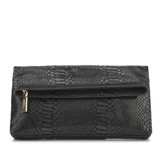 Jones Bootmaker Wylie Fold-Over Metallic Clutch - Image 1