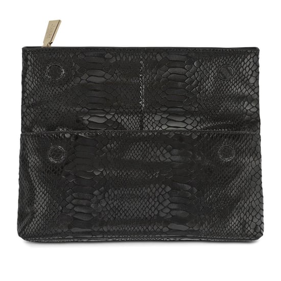 Jones Bootmaker Wylie Fold-Over Metallic Clutch - Image 3