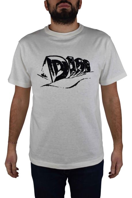 Dior T-shirt Wit - Image 2
