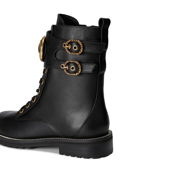 Kurt Geiger London Leather Stoop Chelsea Biker Boots - Image 3