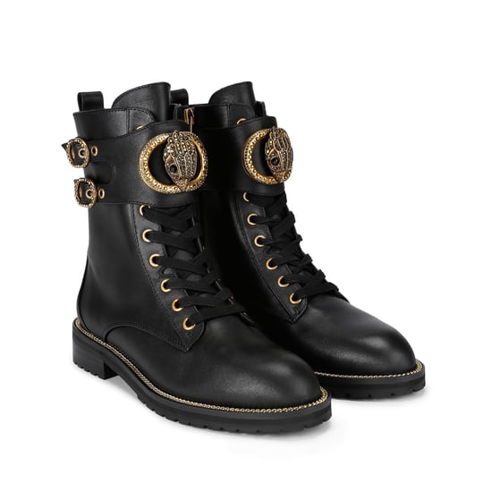 Kurt Geiger London Leather Stoop Chelsea Biker Boots - Image 4