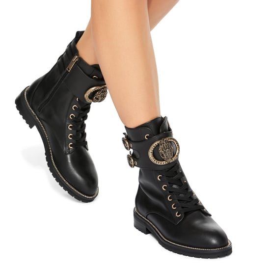 Kurt Geiger London Leather Stoop Chelsea Biker Boots - Image 5