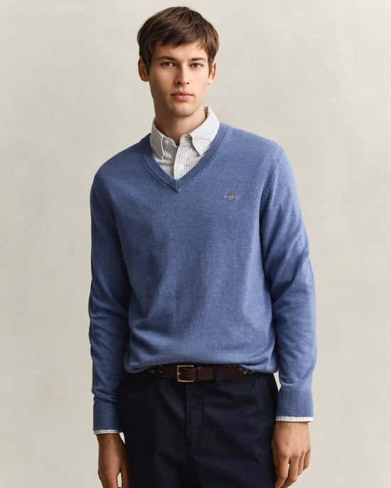 Classic Jumper in Light Blue - Image 1