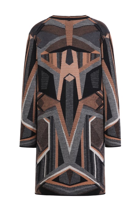 Coatigan, Abstract Pattern - Image 2