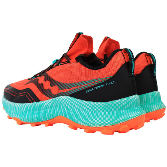 Saucony Endorphin Trail Mens Red Running Shoes - Image 3