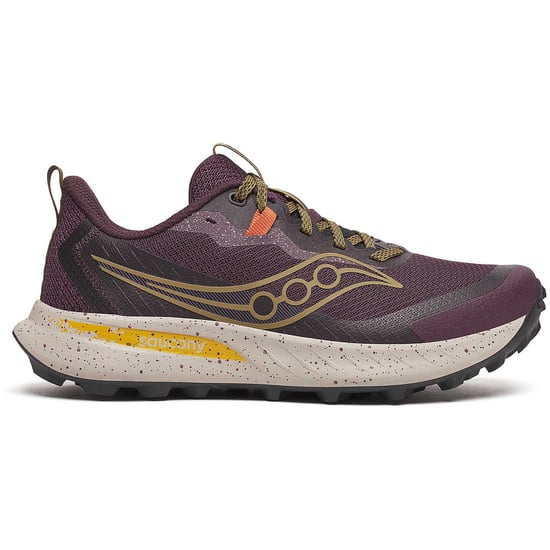 Saucony Peregrine 15 Womens Purple Running Shoes - Image 1