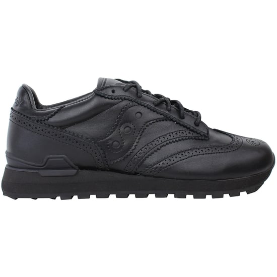 Saucony Shadow Original Wingtip Mens Black Trainers - Image 1