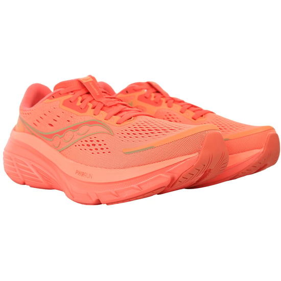 Saucony Guide 18 Womens Coral Running Shoes - Image 2