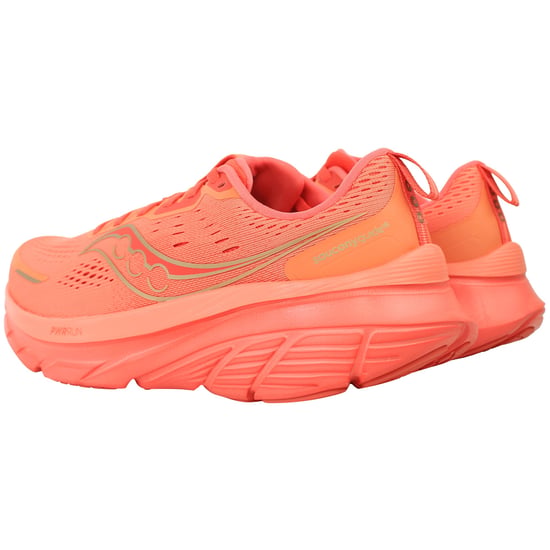 Saucony Guide 18 Womens Coral Running Shoes - Image 3