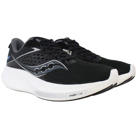 Saucony Ride 17 Womens Black Running Shoes - Image 2