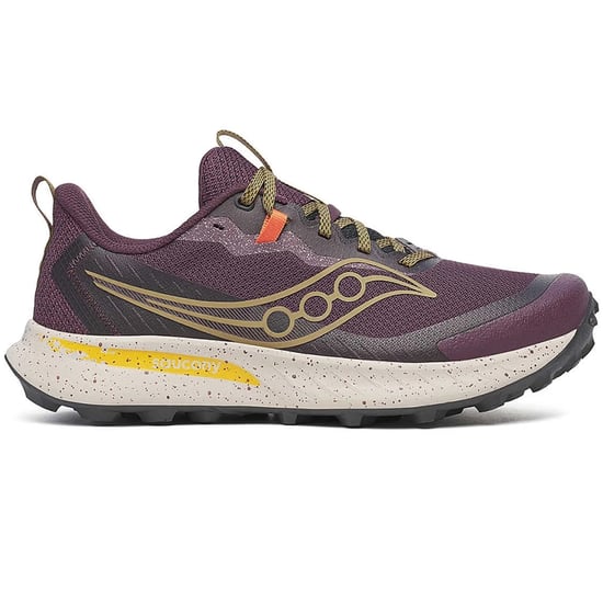Saucony Peregrine 15 Mens Purple Running Shoes - Image 1