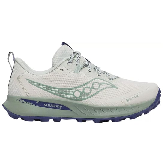 Saucony Peregrine 15 Gore-Tex Womens White Running Shoes - Image 1