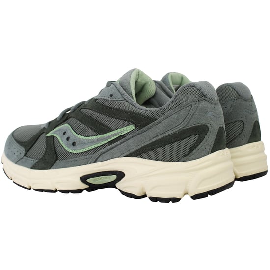 Saucony Ride Millennium Mens Green Running Shoes - Image 3