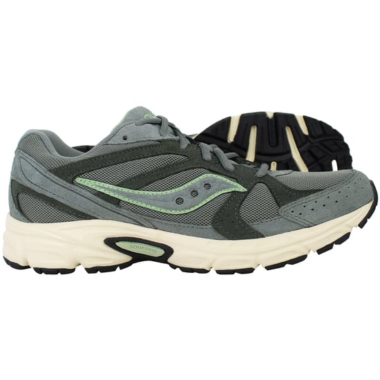 Saucony Ride Millennium Mens Green Running Shoes - Image 4