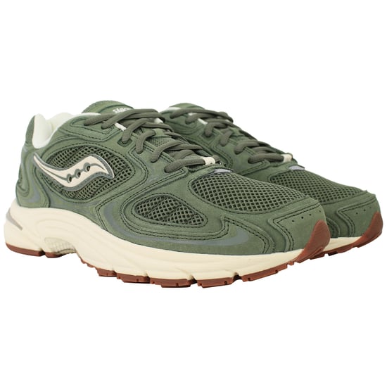 Saucony Grid Jazz 9 Mens Green Trainers - Image 2