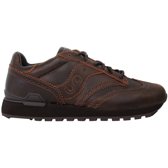 Saucony Shadow Original Wingtip Mens Brown Trainers - Image 1