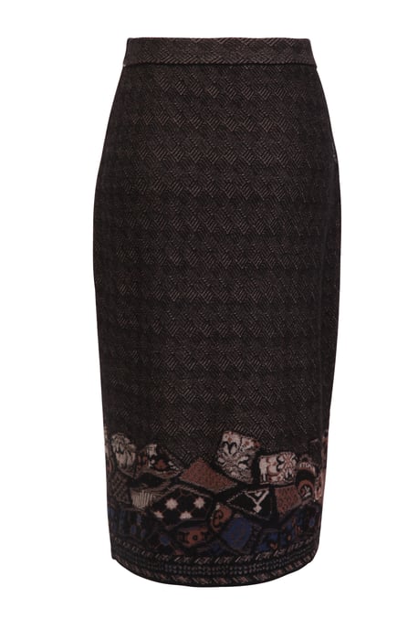 Pencil Skirt, Basketweave Pattern - Image 2