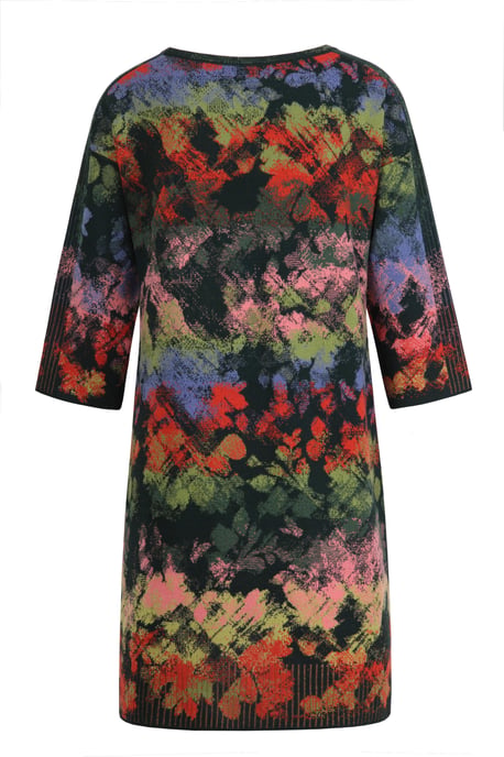 Jacquard Dress, Camouflage Pattern - Image 2