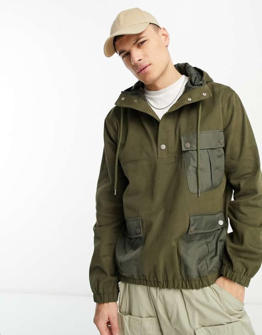 Bolongaro Trevor parkerjacka i khaki - Image 4