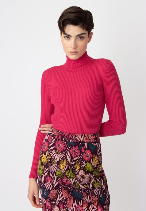 Ribbed Rollneck Pullover - Image 4